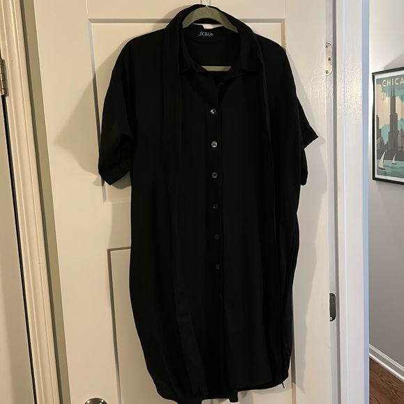 J. Crew Capitaine Linen Shirt Dress - Picture 5 of 8